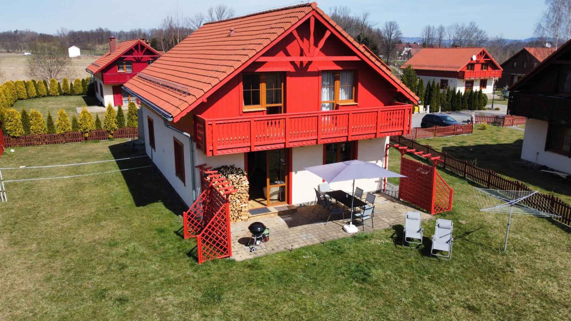 Villa Leika - Panoramablick Am Riesengebirge Myslakowice Exterior photo